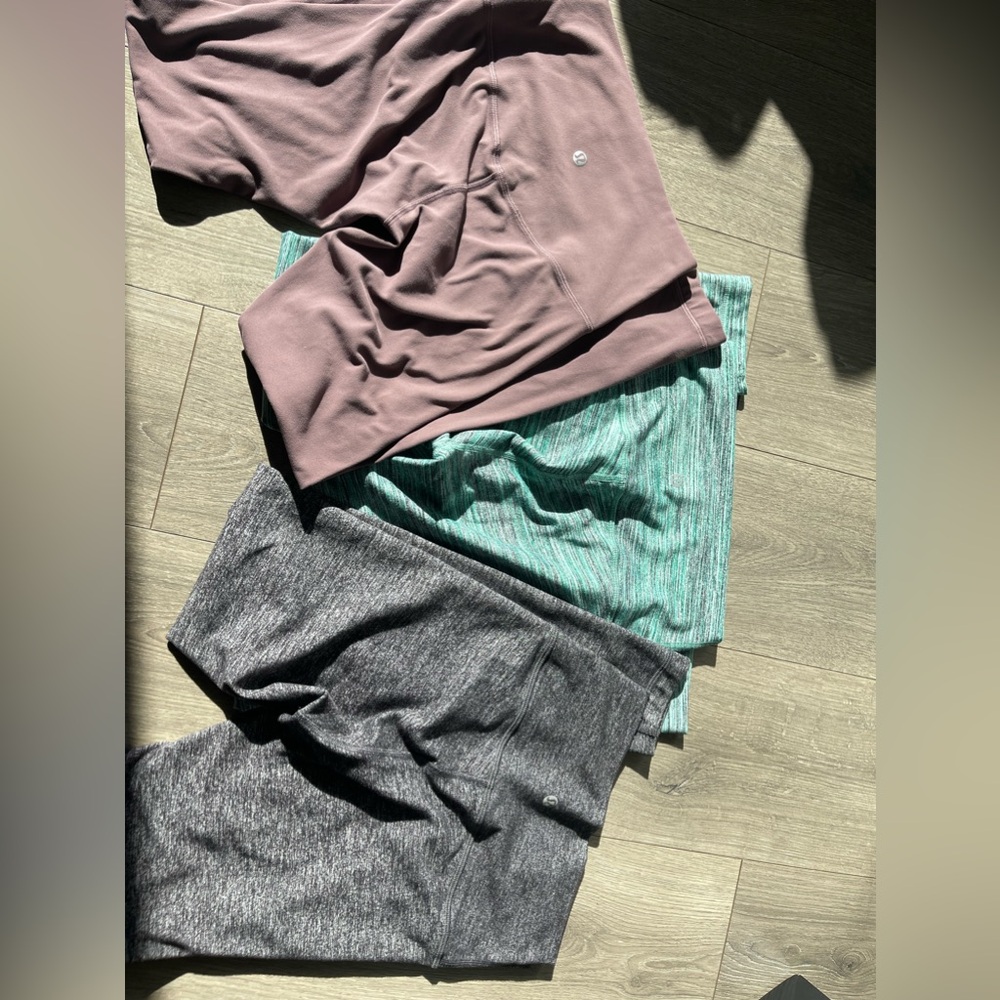 Lululemon High rise leggings size 4